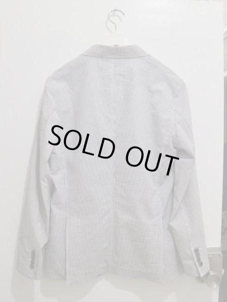 画像3: 【ESTNATION エストネーション】シアサッカージャケット＋ジレ＋パンツ 3ピースセットアップ (3)