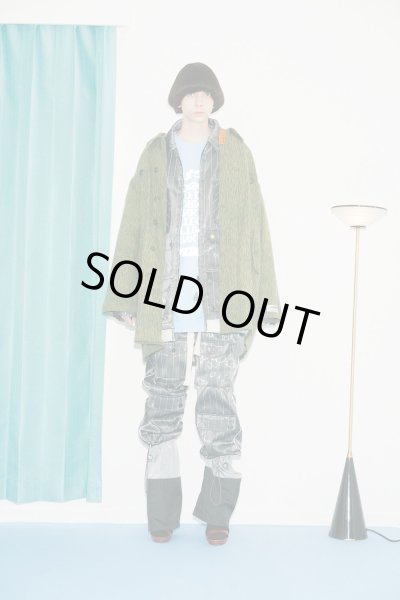 画像7: 【BODYSONG ボディーソング】ドッキングデザインイージーパンツ (7)