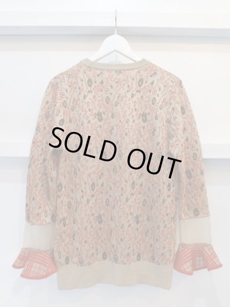 画像2: 【TOGA トーガ】ボタニカル柄サマーニット　 (2)