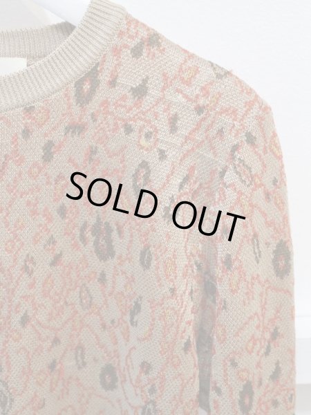 画像3: 【TOGA トーガ】ボタニカル柄サマーニット　 (3)