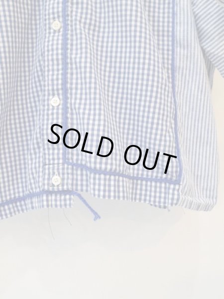 画像5: 【途中でやめる】リメイクワイドシャツ (5)