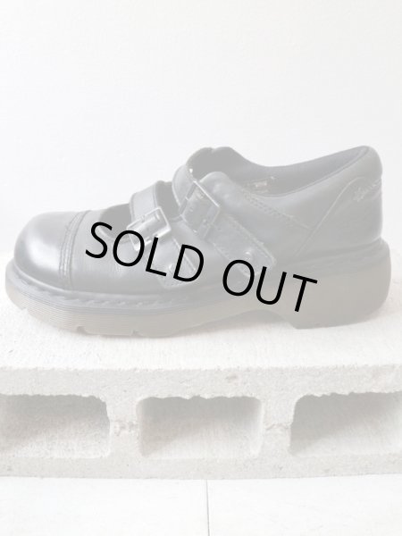 画像2: 【DR MARTENS ドクターマーチン】AMANDA ダブルストラップレザーブーツ (2)