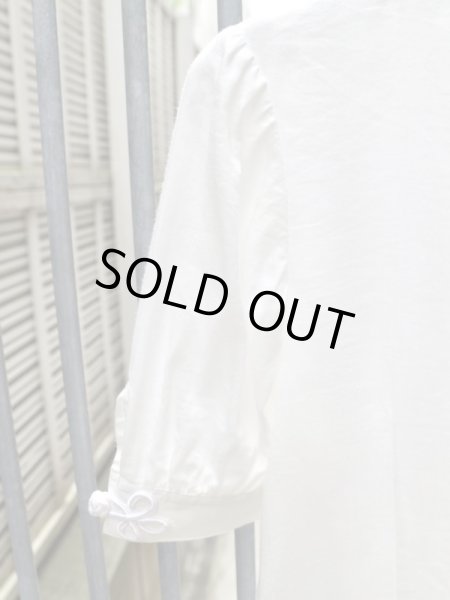 画像4: 【kemono けもの】ちゃいなーなしゃつ パフスリーブチャイナシャツ (4)