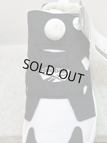 画像2: 【Reebok リーボック】INSTA POMP FURY ポンプフューリー 黒×白 ハイテクスニーカー (2)