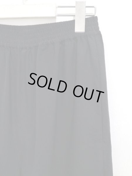 画像3: 【ka na ta カナタ】always summer pants サマーウール地イージーパンツ 黒 (3)