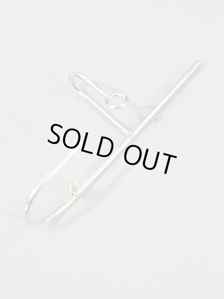 画像2: 【kemono けもの】SILVER925 Deformed pierce ピアス (2)