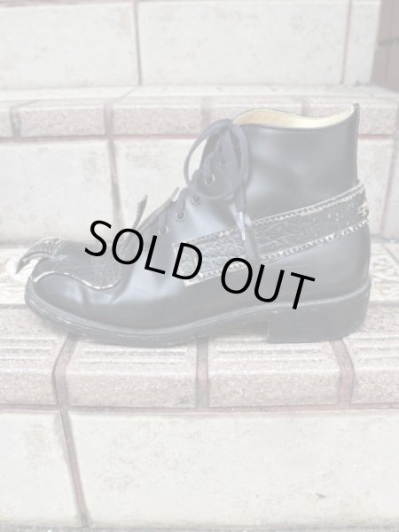 画像3: 【JOHN MOORE ジョンムーア】レザーコンバットブーツ (3)