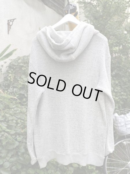 画像2: 【HATRA ハトラ】パイルニット地ハイネックパーカー (2)