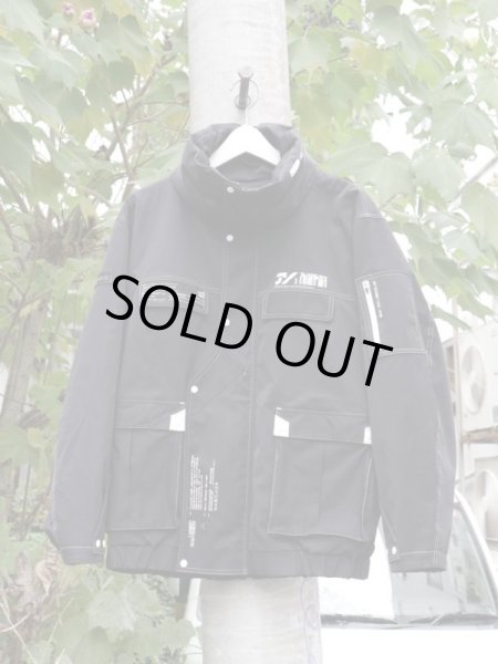 画像2: 【HATRA ハトラ × ANO あの 】GHOST SHELL コラボ ギミックジャケット (2)