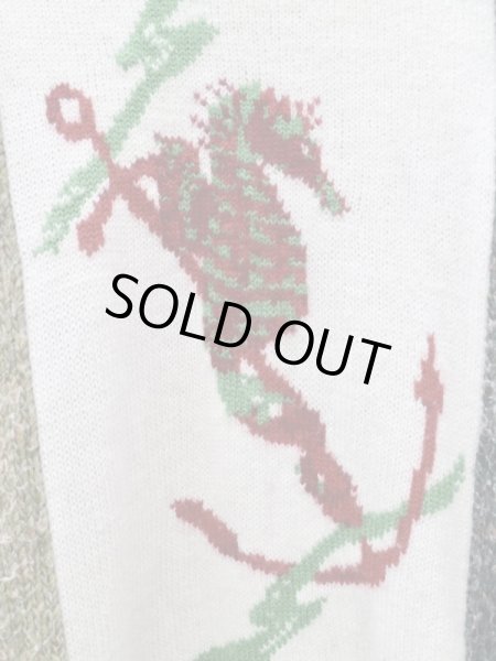 画像4: 【TOGA VIRILIS トーガ ビリリース】タツノオトシゴ low gauge knit ローゲージニット (4)