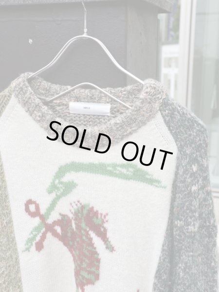 画像3: 【TOGA VIRILIS トーガ ビリリース】タツノオトシゴ low gauge knit ローゲージニット (3)