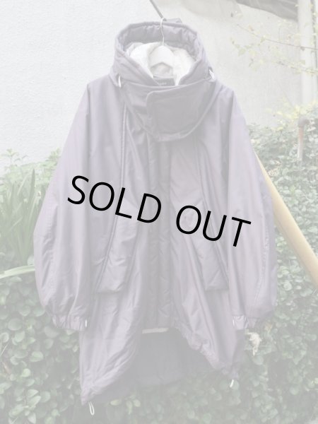 画像2: 【chloma クロマ】シェルターコート ロング バイオネイビー (2)