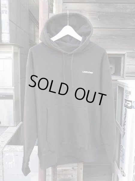 画像4: 【LONELY 論理】病む街 ラインストーンスウェットパーカー 限定品 (4)