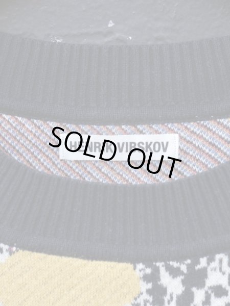 画像5: 【HENRIK VIBSKOV ヘンリックヴィブスコブ】総柄オーバーサイズニット (5)