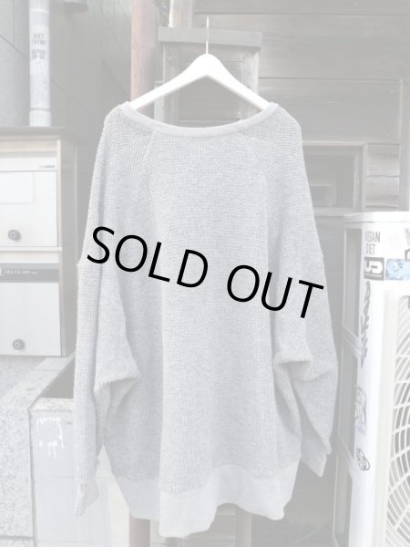 画像2: 【BALMUNG バルムング】ループニットビッグトレーナー (2)