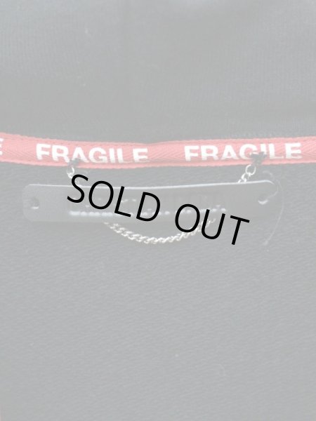 画像5: 【CHRISTIAN DADA クリスチャンダダ】FRAGILE 止水ジップスウェットパーカー (5)