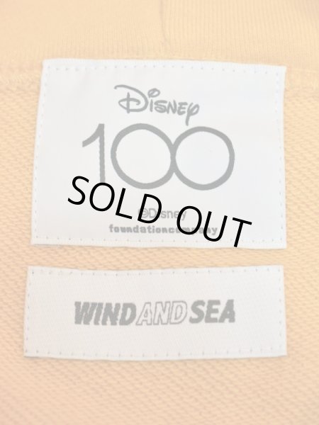 画像5: 【WIND AND SEA × DISNEY ウィンダンシー × ディズニー】Mickey Mouse Hoodie コラボ ミッキーマウスプリントスウェットパーカー (5)