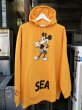 画像1: 【WIND AND SEA × DISNEY ウィンダンシー × ディズニー】Mickey Mouse Hoodie コラボ ミッキーマウスプリントスウェットパーカー (1)