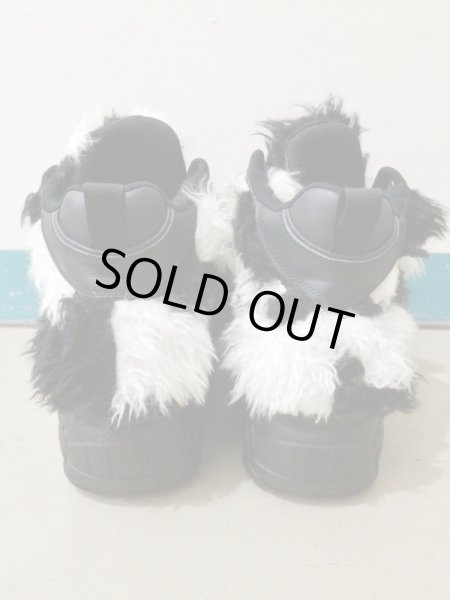 画像4: 【IKUMI イクミ】エコファー装飾厚底スニーカー (4)