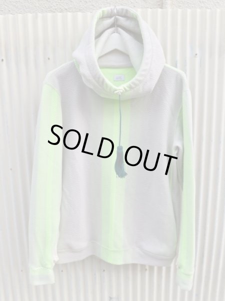 画像3: 【HATRA ハトラ】階クラ 撚り房付きプルオーバースウェットパーカー (3)