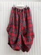画像2: 【NIPPON 日本極東貿易】タータンチェック柄バルーンスカート RED (2)