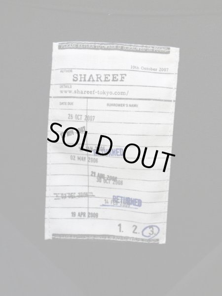 画像5: 【SHAREEF シャリーフ】SWITCHING L/S SHIRTS 切替デザインルーズシャツ (5)