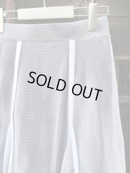 画像4: 【UN3D アンスリード】 パイピングメッシュスカート (4)