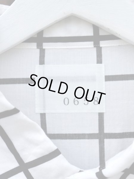 画像5: 【0658】格子柄オーバーサイズロングシャツ (5)