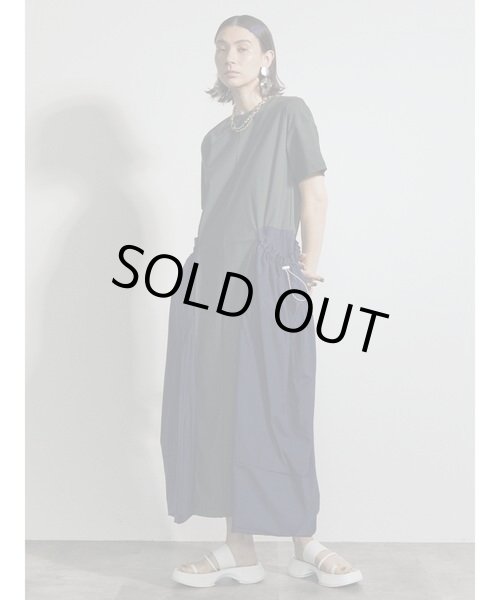 画像8: 【UN3D アンスリード】23ss サイドギャザーポケットワンピース (8)