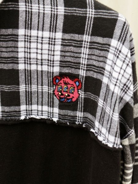 画像3: 【CANDY STRIPPER キャンディーストリッパー】CHECK SWITCHING POLO ワンピース (3)