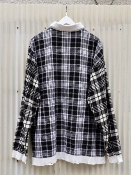 画像2: 【CANDY STRIPPER キャンディーストリッパー】CHECK SWITCHING POLO ワンピース (2)