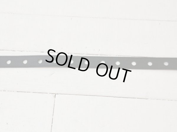 画像4: 【ha za ma ハザマ】2023 「UNKNOWN UNKNOWN」 定位置を忘れたレザーベルト (4)