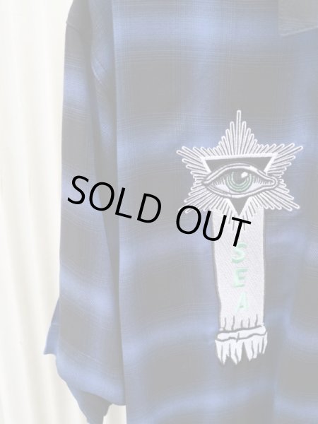 画像4: 【WIND AND SEA × Koichiro Takagi ウィンダンシー 高木耕一郎】WDS Plaid Shirt  チェック柄レーヨンシャツ (4)