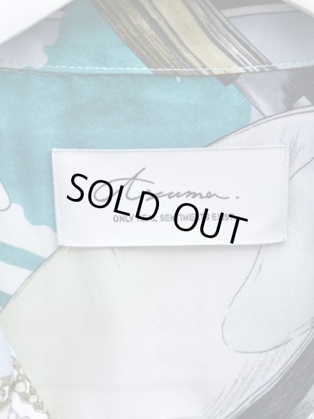 画像5: 【Azuma. × RYOJI YAMADA アズマ】KIDS RITURN SCARF PATTERN SHIRT コラボ キッズリターン スカーフ柄シャツ (5)