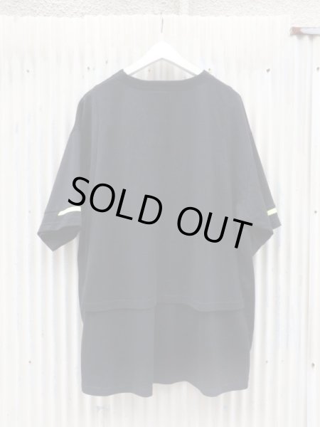 画像2: 【ののやまあき】ハーフジップデザインビッグTシャツ (2)