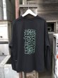 画像1: 【2F ツーフー】遊飲酒寝 L/S WIDE T-SHIRT ロンT (1)