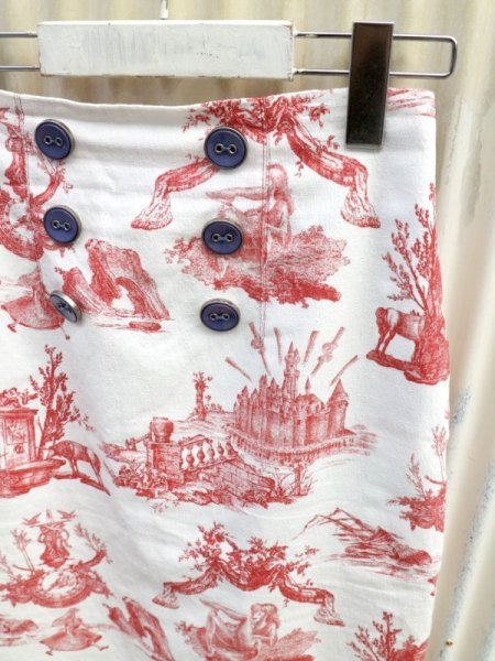 画像3: 【made in HEAVEN メイドインヘヴン】不思議の国のアリス柄スカート (3)