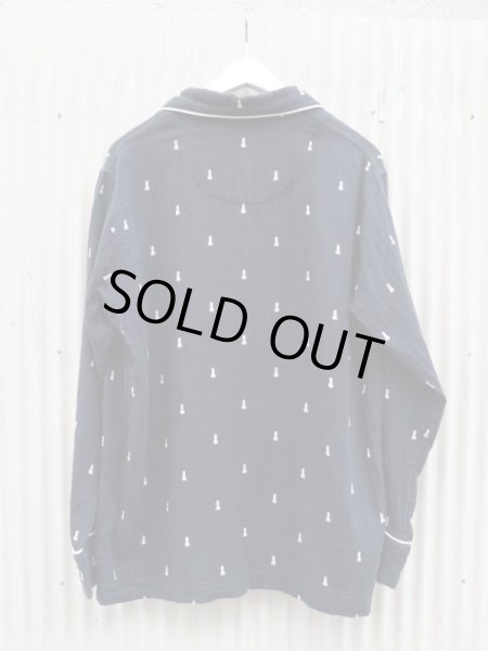 画像2: 【SKIN TOKYO スキン トーキョー】パジャマシャツ (2)