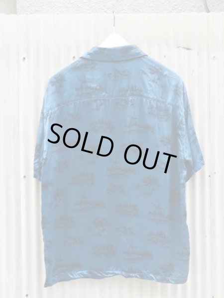 画像2: 【MATSUFUJI マツフジ】DAYDREAM Printed Short-Sleeve Shirt パジャマシャツ (2)