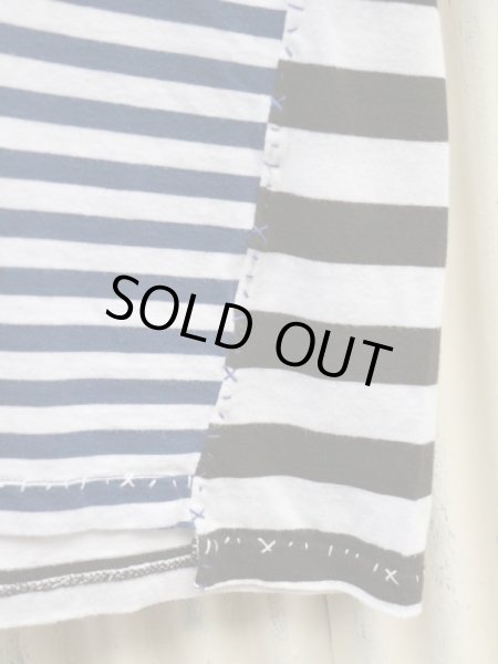 画像5: 【keisuke kanda ケイスケカンダ】手縫いのボーダーTシャツ (5)