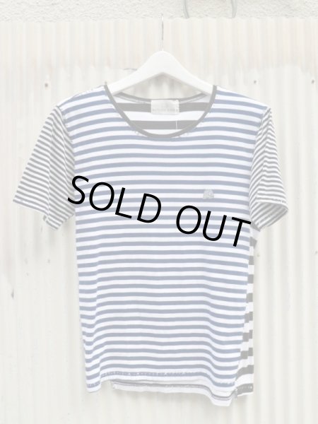 画像1: 【keisuke kanda ケイスケカンダ】手縫いのボーダーTシャツ (1)