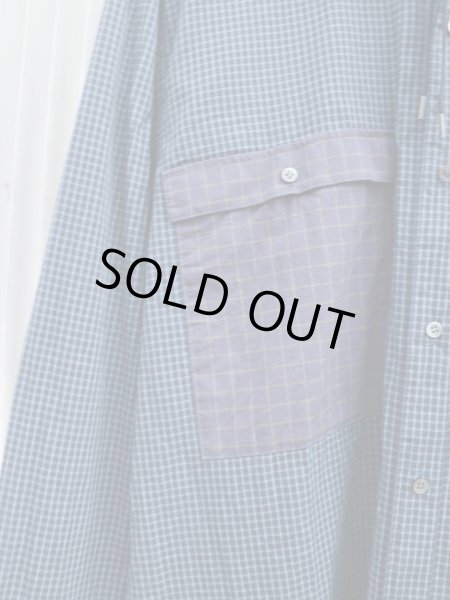 画像4: 【TWEO トゥー】ロングシャツフーディー (4)