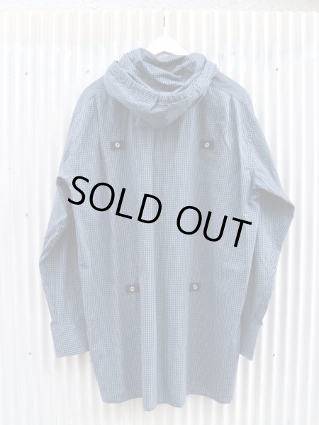 画像2: 【TWEO トゥー】ロングシャツフーディー (2)