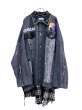 画像1: 【KIDILL キディル】BAUHAUS OVERSIZE DENIM JACKET オーバーサイズデニムジャケット (1)
