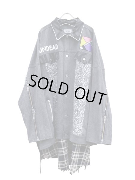 画像1: 【KIDILL キディル】BAUHAUS OVERSIZE DENIM JACKET オーバーサイズデニムジャケット (1)