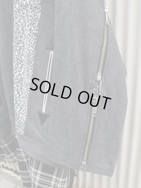 画像4: 【KIDILL キディル】BAUHAUS OVERSIZE DENIM JACKET オーバーサイズデニムジャケット (4)