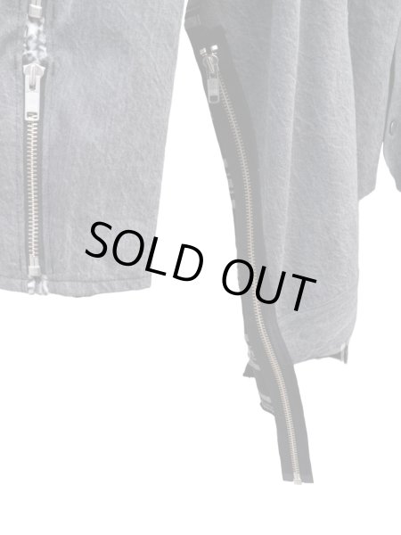 画像5: 【KIDILL キディル】BAUHAUS OVERSIZE DENIM JACKET オーバーサイズデニムジャケット (5)