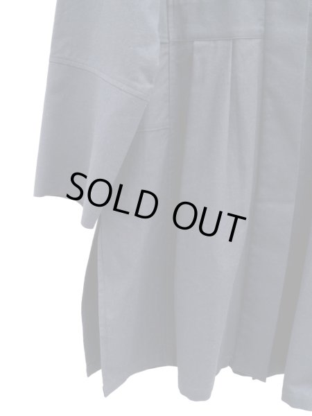 画像4: 【niitu ニーツ】デザインフーディーシャツコート (4)