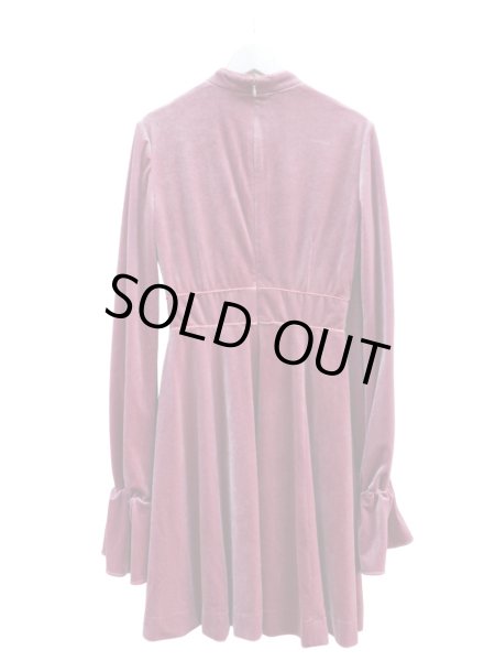 画像3: 【PAMEO POSE パメオポーズ】ベロアチャイナワンピース (3)