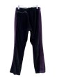 画像2: 【Needles ニードルズ】Narrow Track Pant Velour ベロアトラックパンツ ジャージパンツ (2)